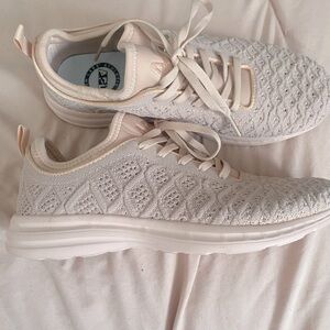 APL WOMENS BLUSH PINK SNEAKERS - worn 1x